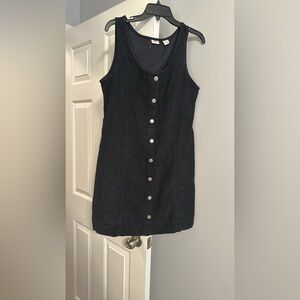 Black Levi’s Corduroy Dress - Size Large NWOT